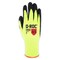 Magid Coated Gloves, Sandy Nitrile, 3 Abrasion Level, Hi-Viz Yellow, 1 PR PPD520-9 - alternate 3